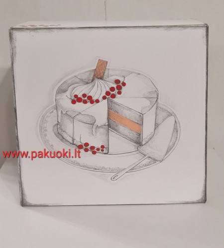 Dėžutė su piešiniu