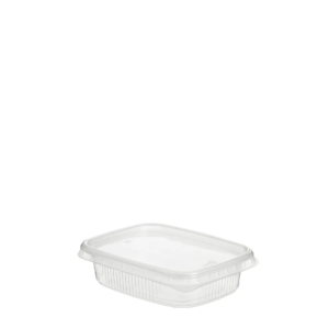 Skaidrūs plastikiniai indeliai 108RT, 150 ml (20 vnt.)